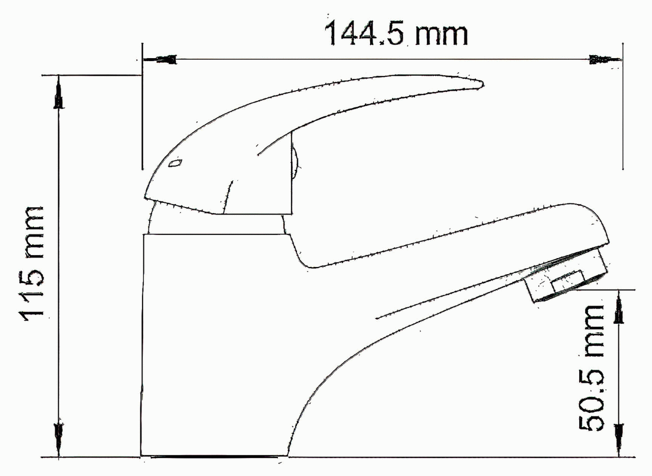 WasserKraft Isen 2603 Смеситель для раковины