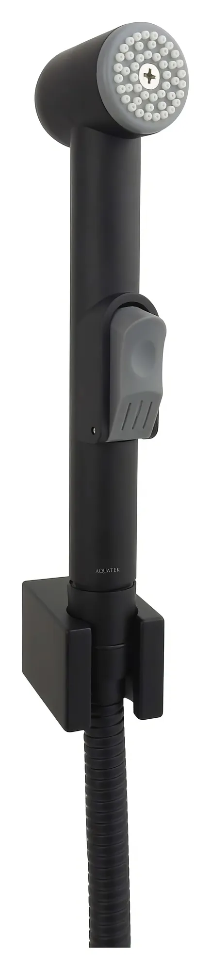 Aquatek AQ2050MB Гигиенический душ с держателем и шлангом (чёрный)