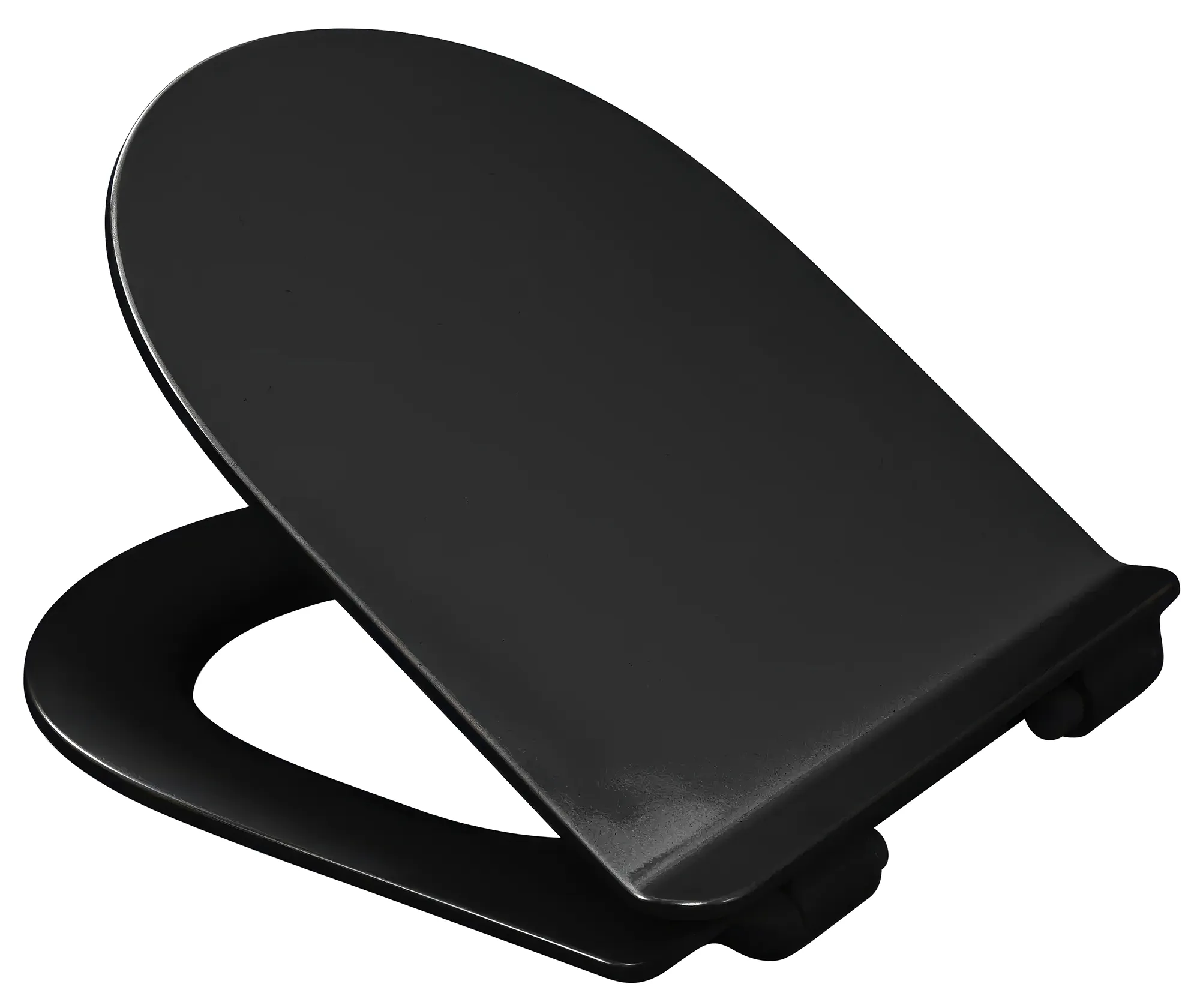 Haro Kano SoftClose Black 542068 Сиденье с крышкой для унитаза быстросъёмное