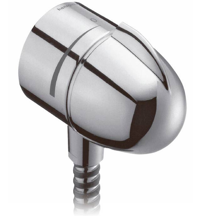 Hansgrohe Fixfit Stop E 27452 000  Шланговое подсоединение 1/2" с вентилем