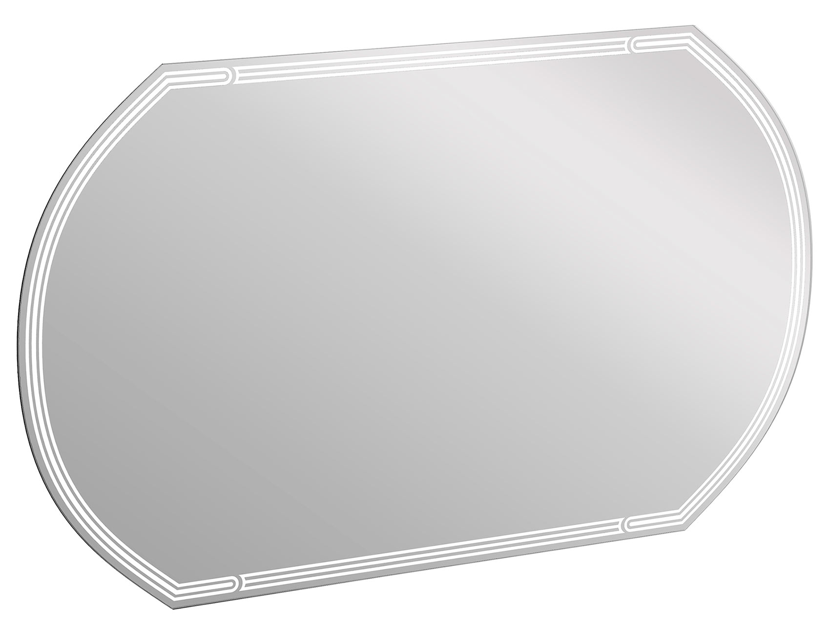 Cersanit LED Design LU-LED090*100-d-Os Зеркало 1000x600 овальное