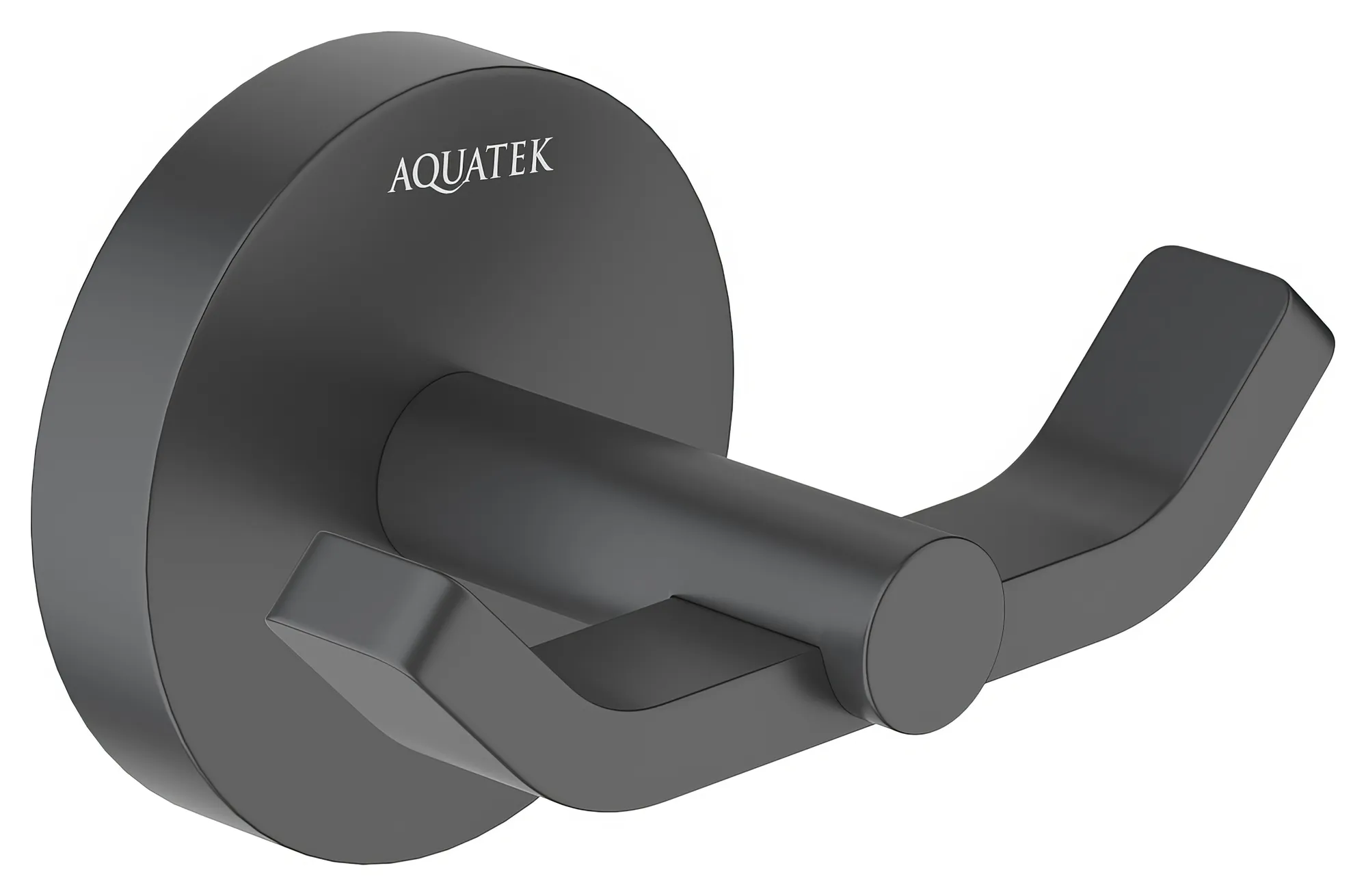 Aquatek Бетта AQ4602MB Крючок двойной (чёрный)