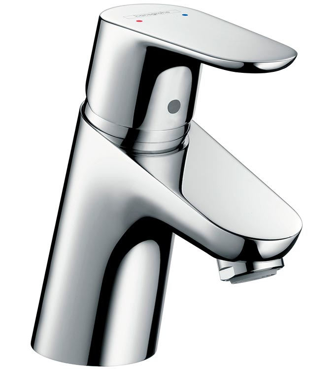 Hansgrohe Focus 31730 000  Смеситель для раковины ComfortZone70 с донным клапаном