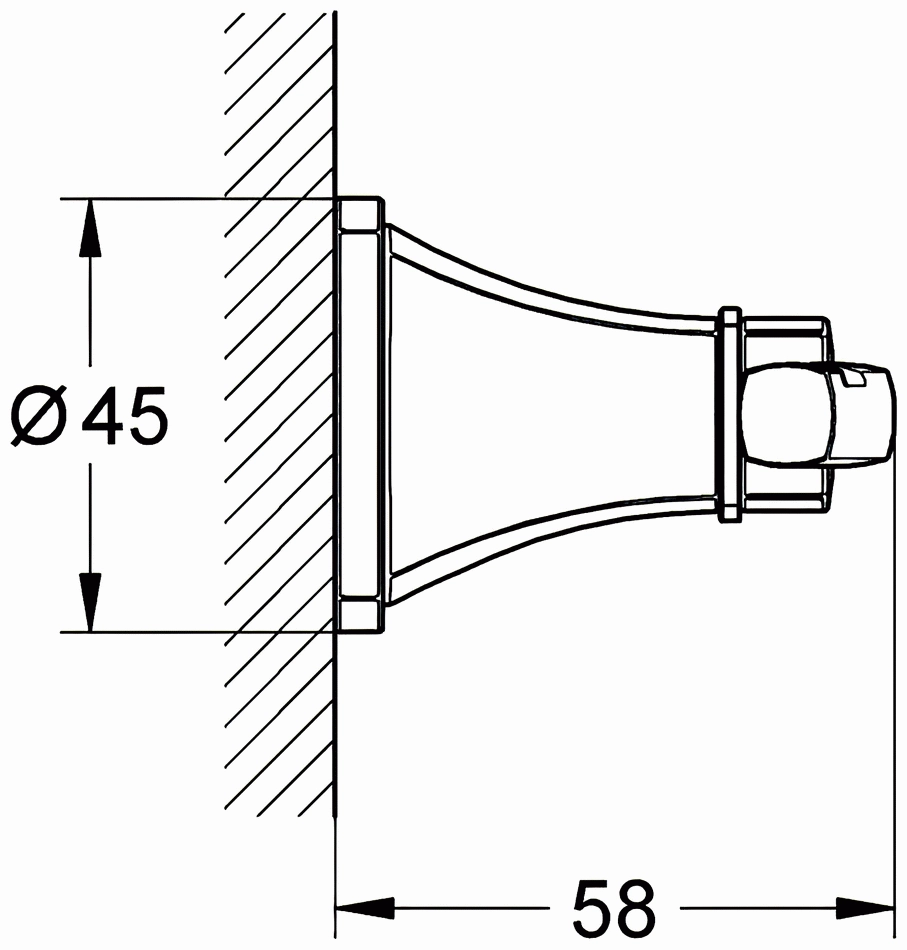 Grohe Grandera 40631 000 Крючок