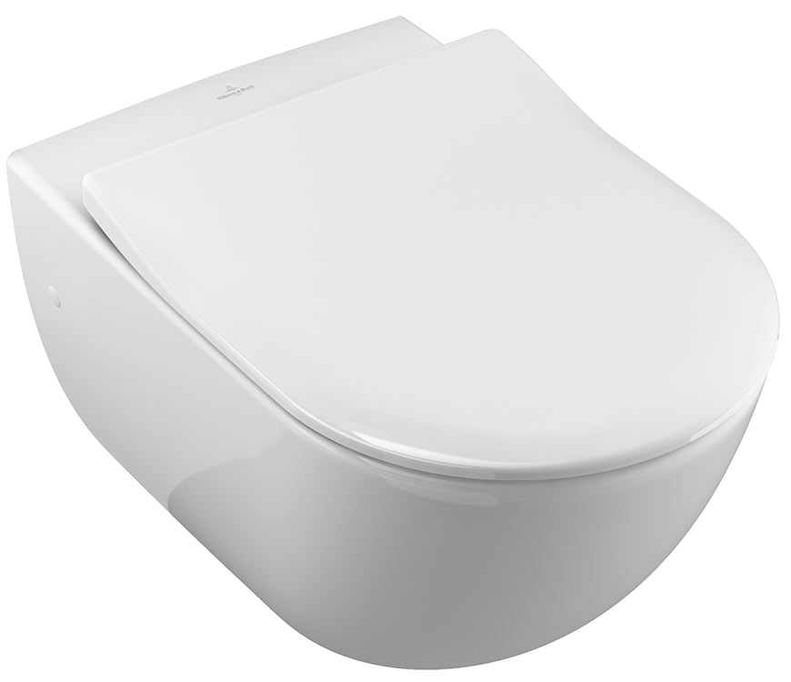 Villeroy&Boch Subway 660010/9M55S1  Унитаз подвесной с сидением и крышкой SoftClose