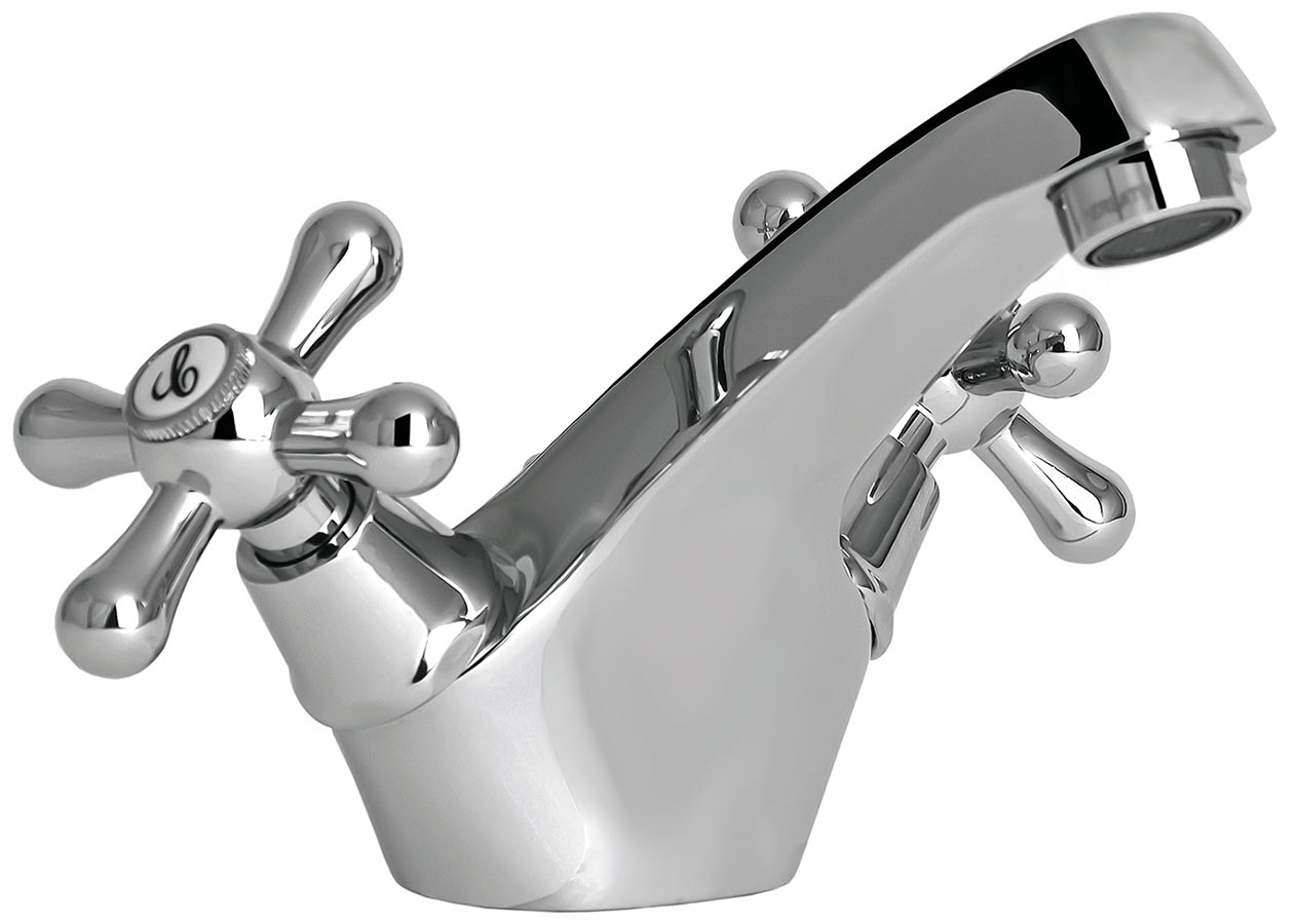 Mofem Treff 100 140-0175-02 Смеситель для раковины без донного клапана (керамика)