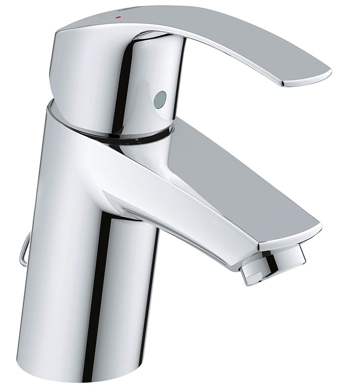 Grohe Eurosmart 33188 002 Смеситель для раковины с цепочкой (S-Size)