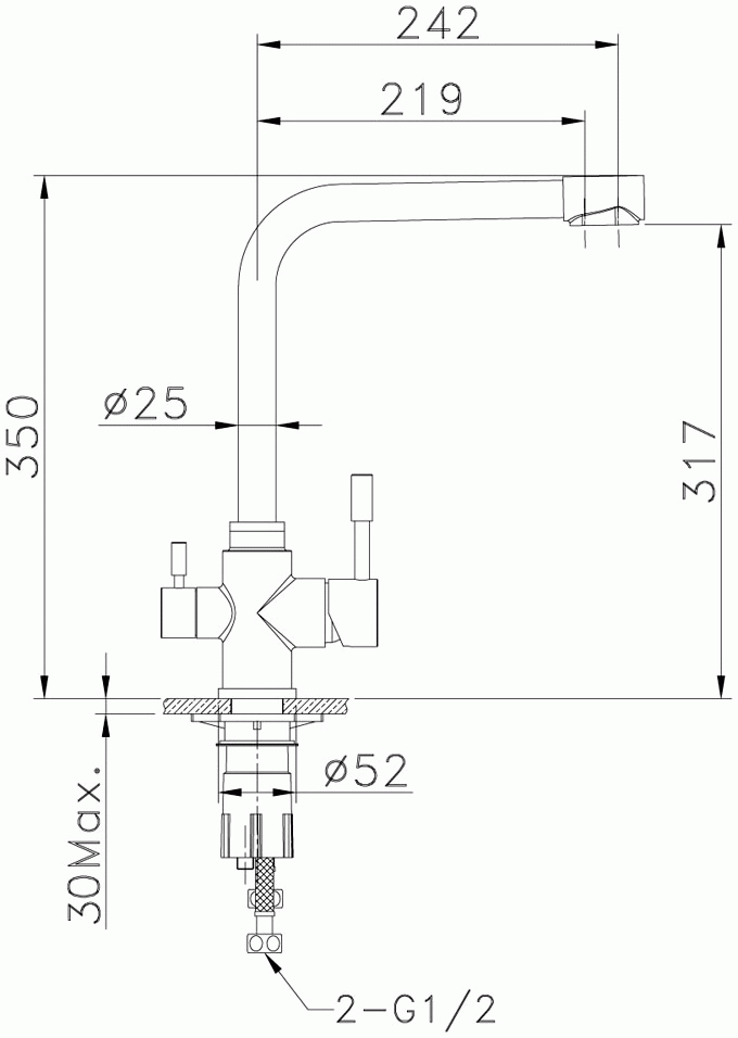 Lemark Expert LM5060S Смеситель для кухни