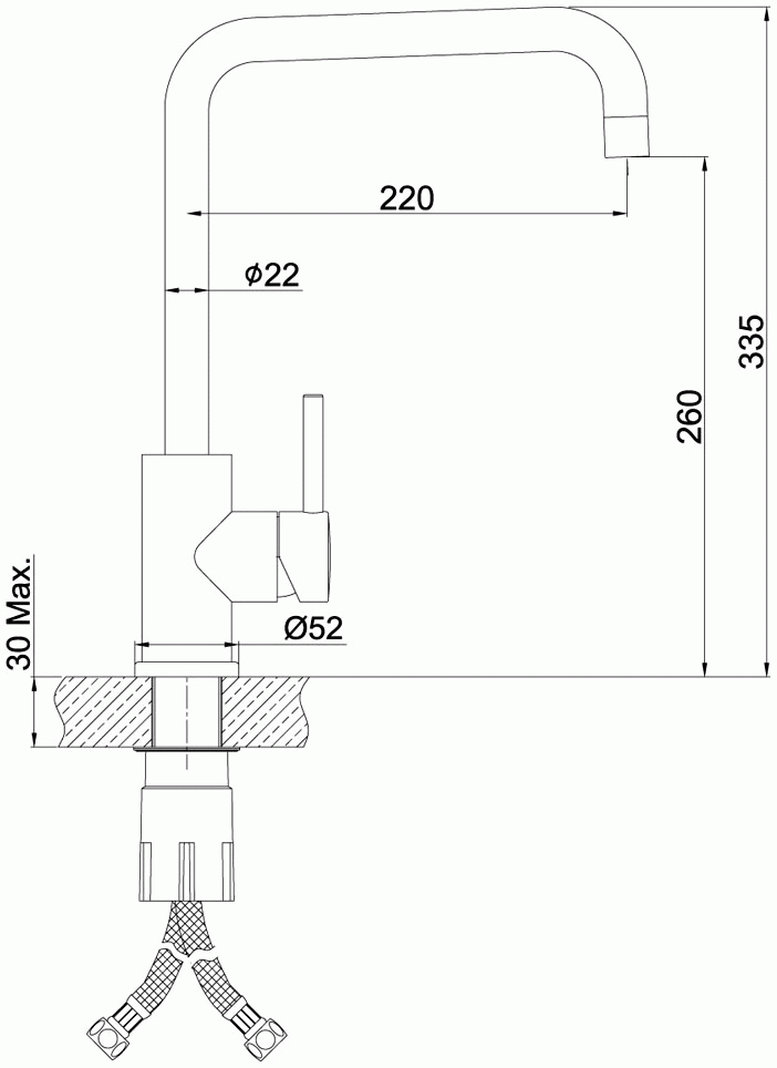 Lemark Expert LM5077S Смеситель для кухни