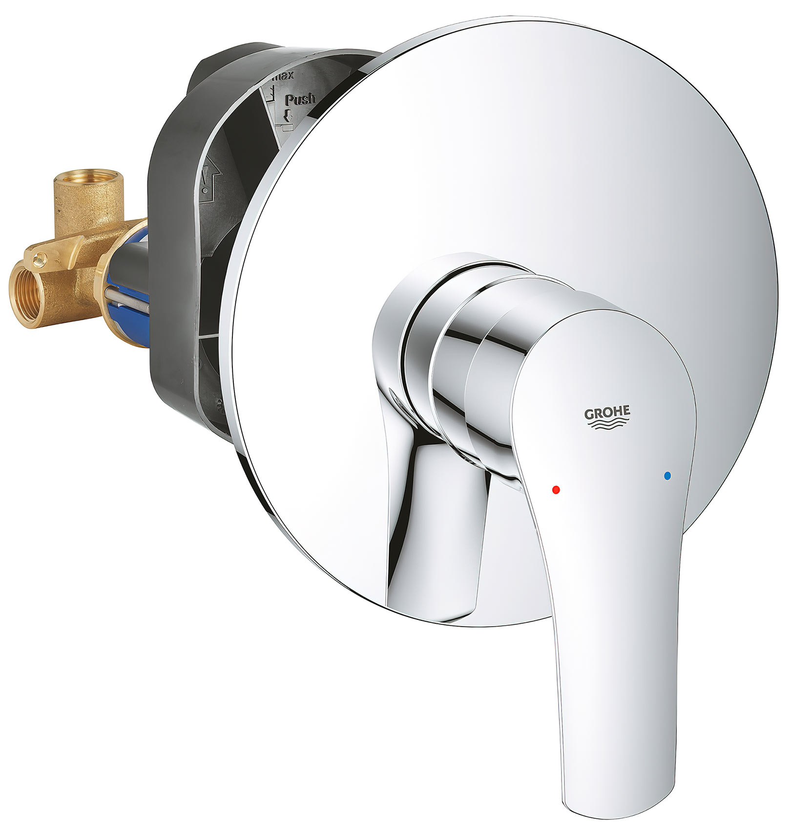 Grohe Eurosmart 33556 003 Встроенный смеситель душевой (с механизмом 33964)																								