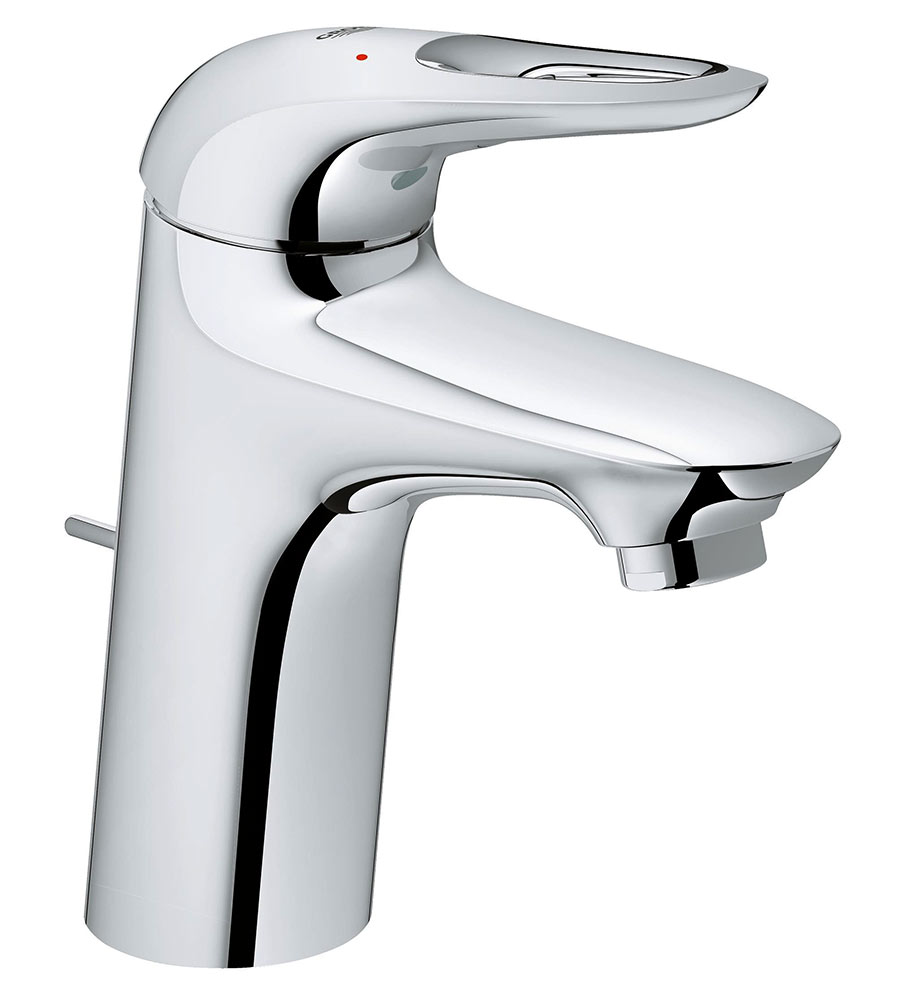 Grohe Eurostyle 33558 003 Смеситель для раковины с донным клапаном S-Size