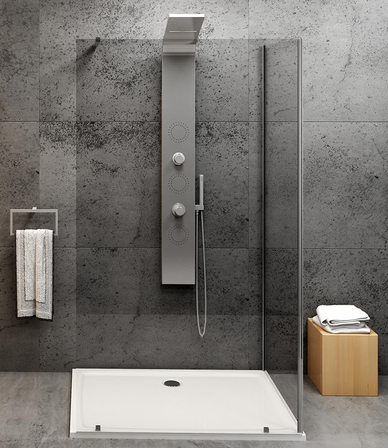 Ravak Jet Inox X01453 Душевая панель с термостатом