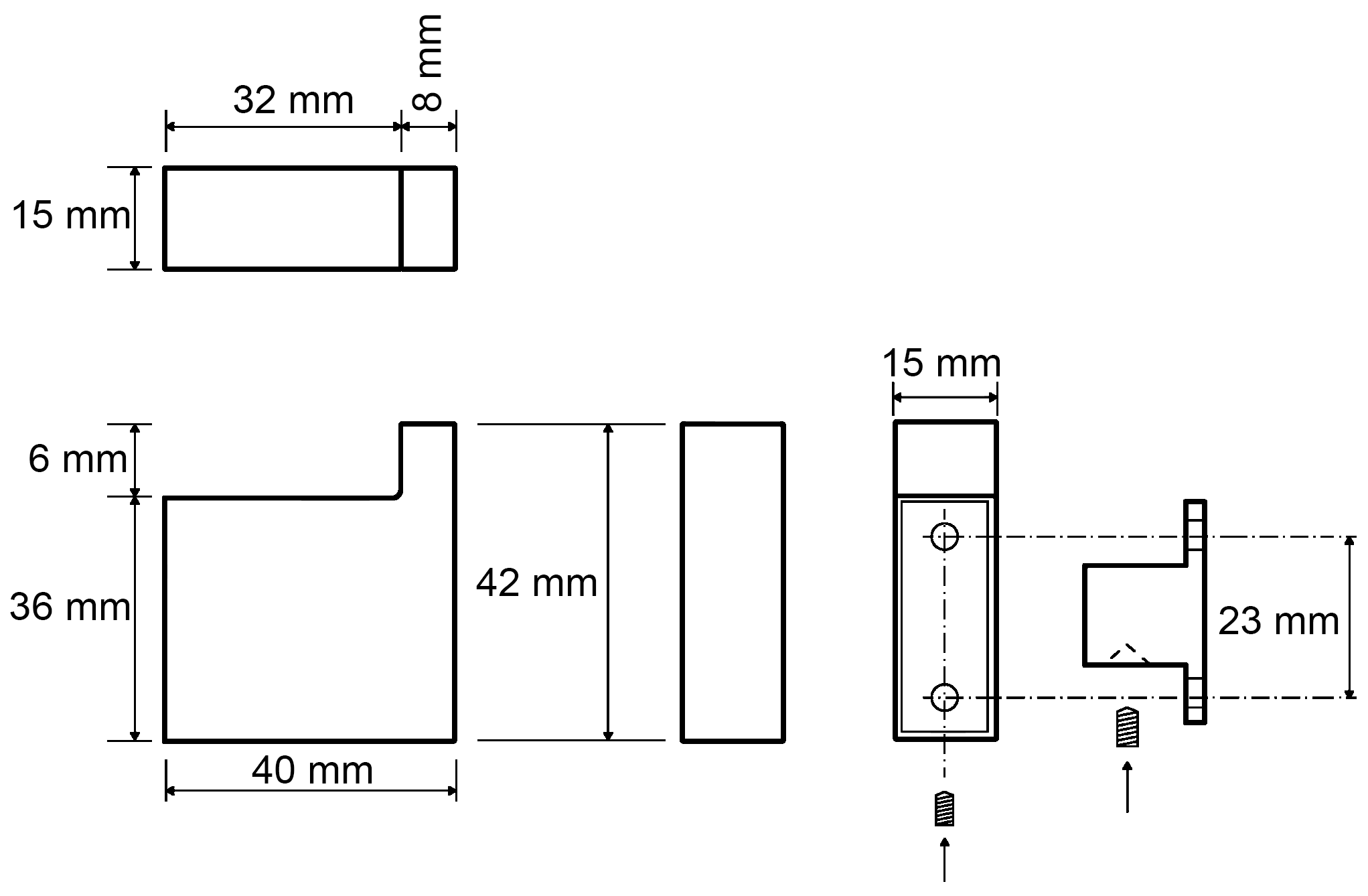 Bemeta Gamma 145804022 Крючок