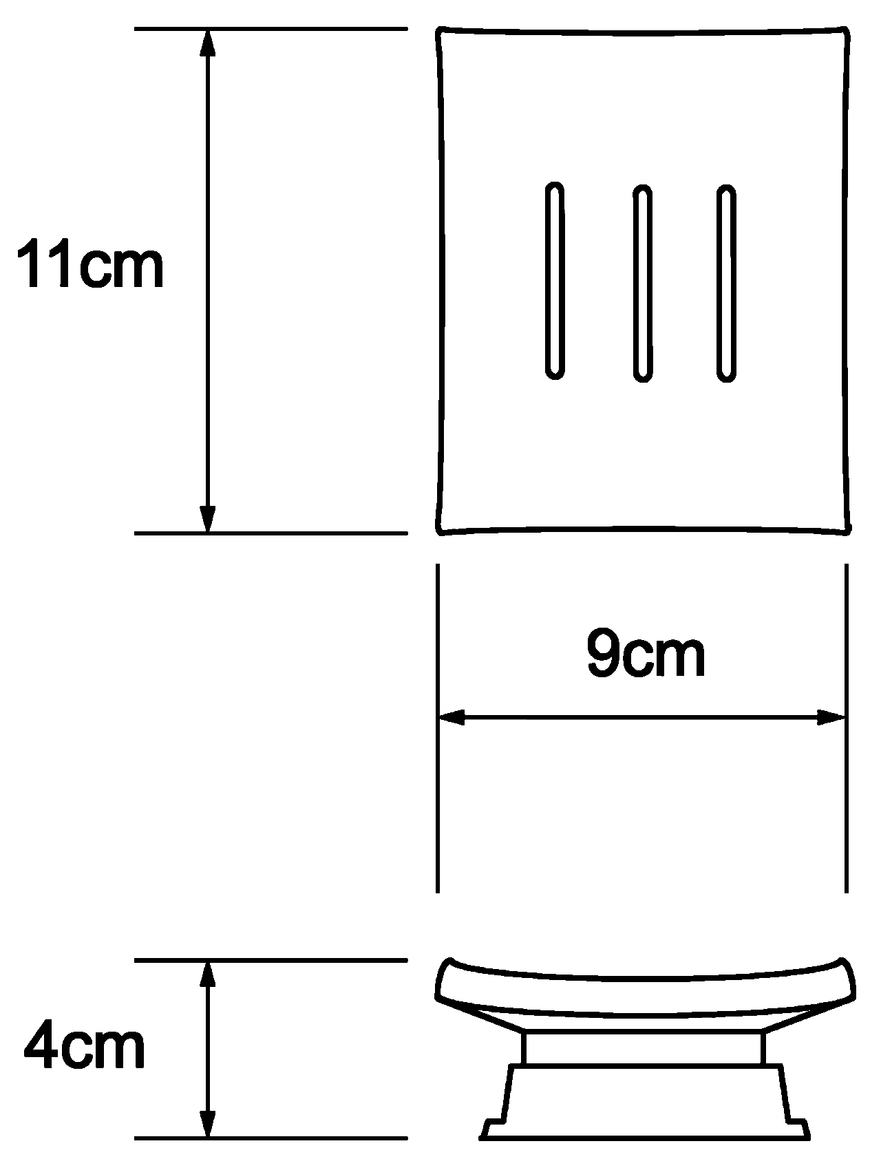 Wasserkraft Amper K-5429 Настольная мыльница