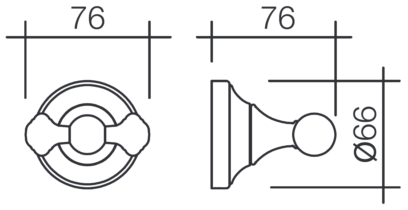 Schein Saine 7053002VF Крючок двойной (золото)