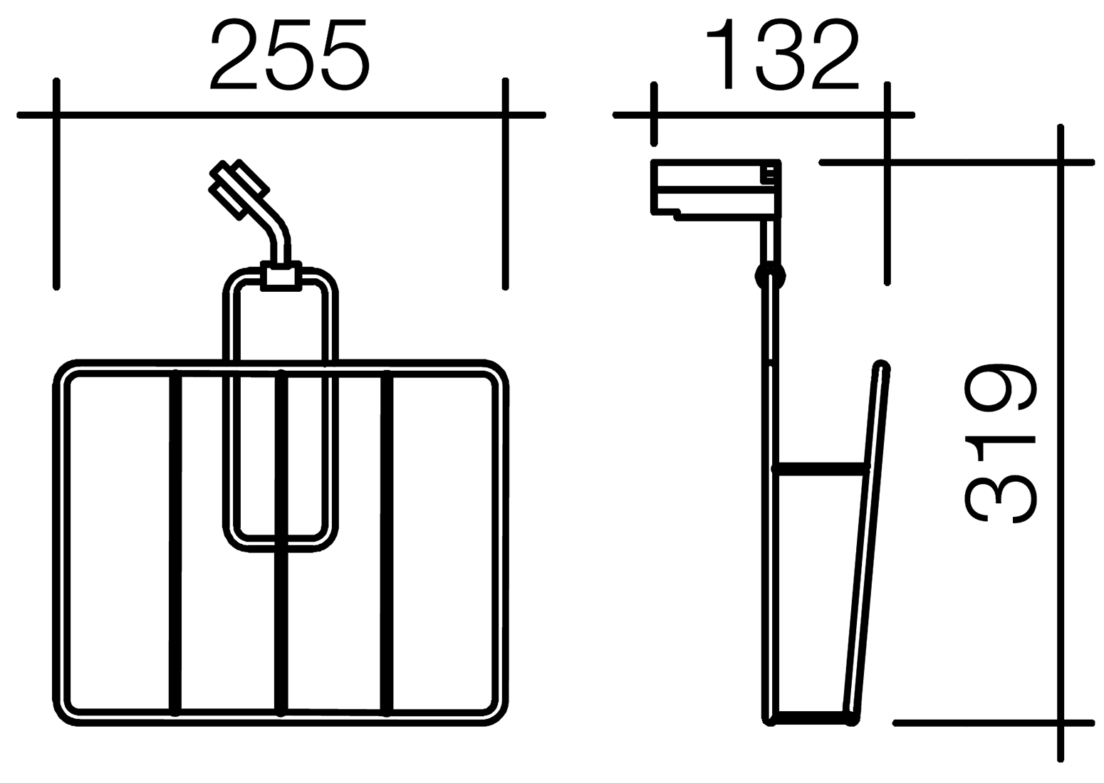 Schein Watteau 1216H Газетница