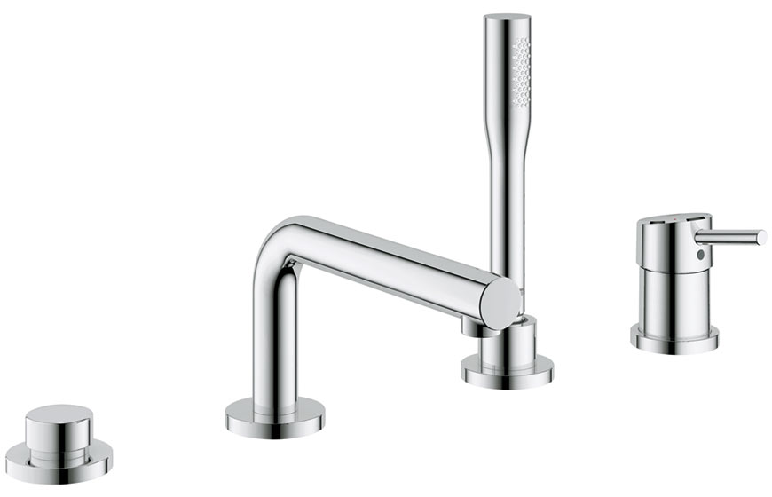 Grohe Concetto 19576 001 Смеситель для ванны (на бортик ванны на 4 отверстия)