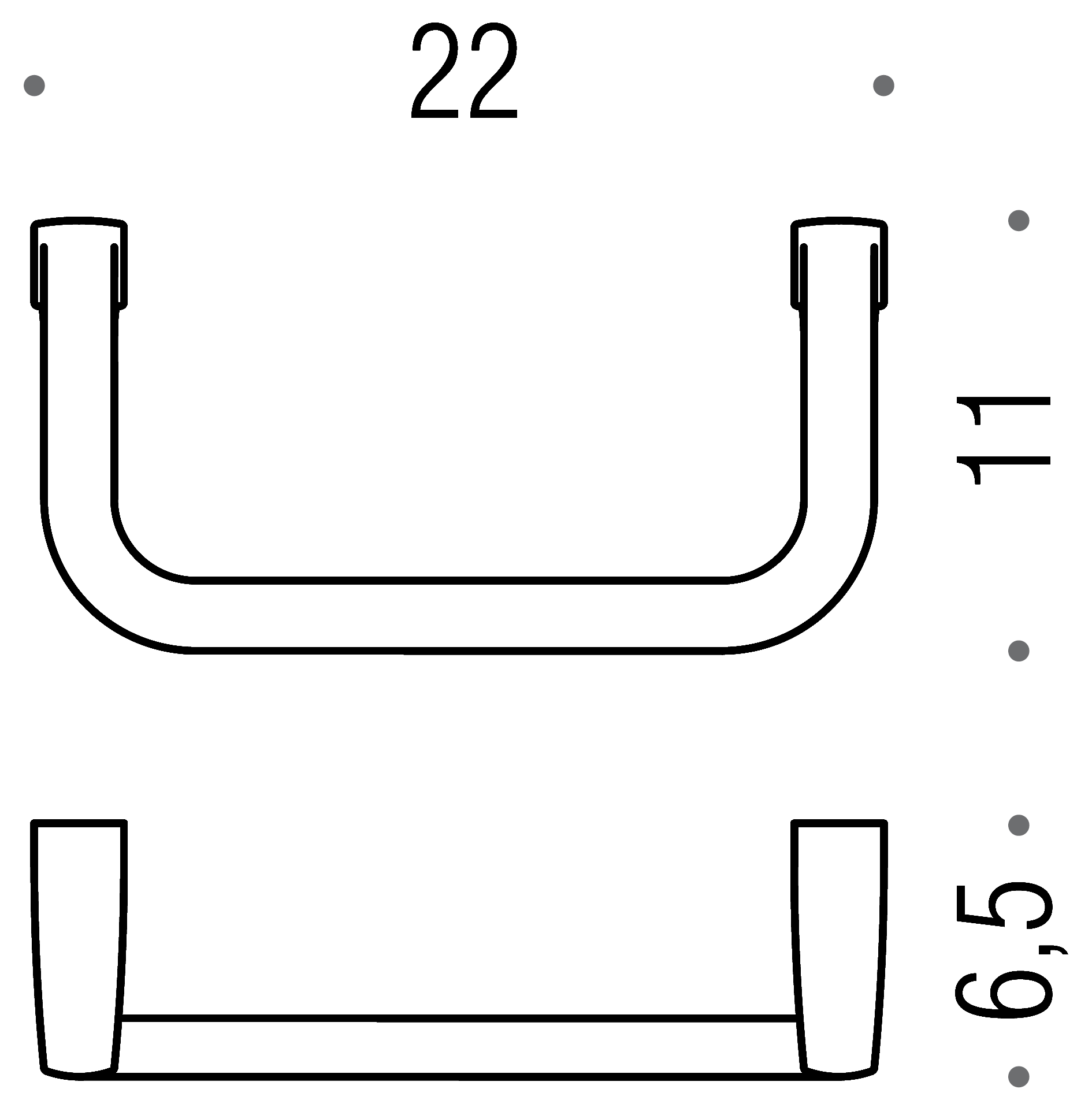 Colombo lulu B6231 Полотенцедержатель-кольцо (хром)