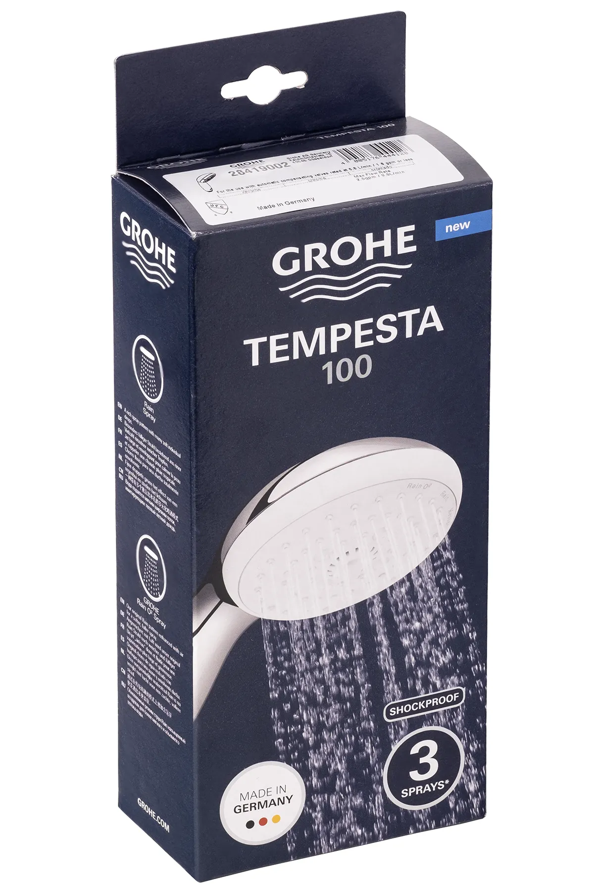 Grohe Tempesta 28261 002 Ручной душ (3 режима)