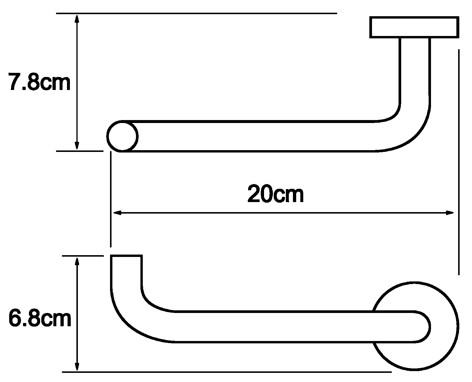 WasserKraft Rhein K-6296 Держатель туалетной бумаги