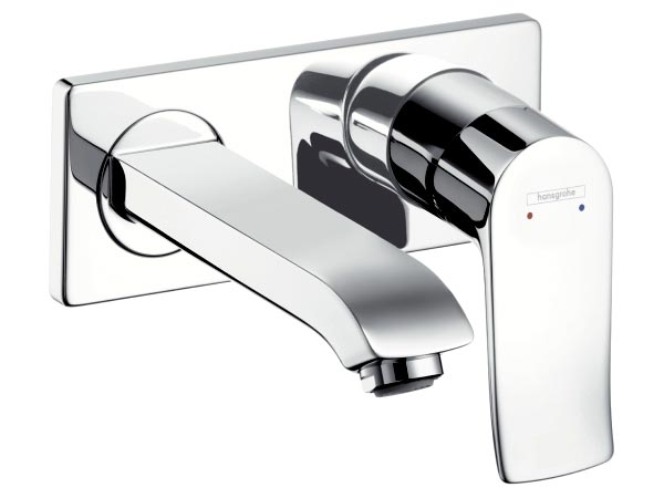 Hansgrohe Metris 31085 000  Смеситель для раковины настенный 165 мм (для 13622 180)