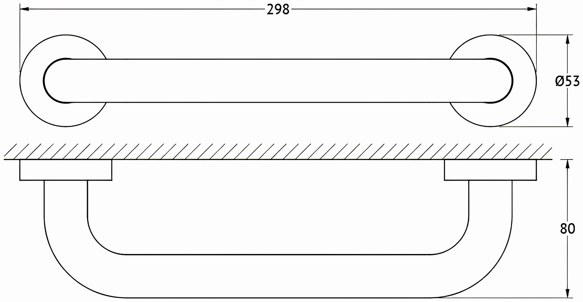 ArtWelle Harmonie HAR042 Поручень 30 см