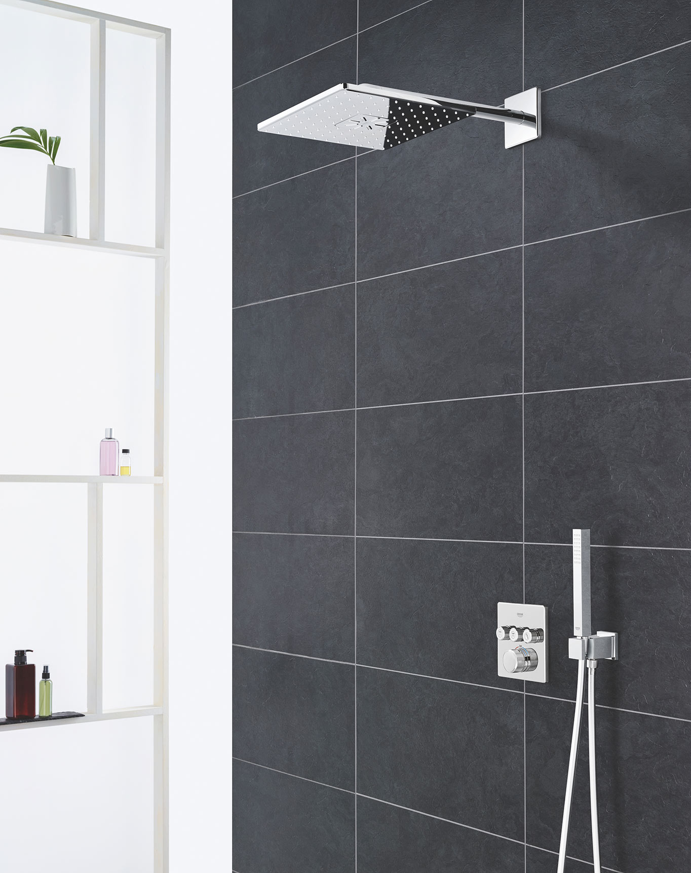 Grohe RainShower SmartControl 34706000 Встроенная душевая система с термостатом