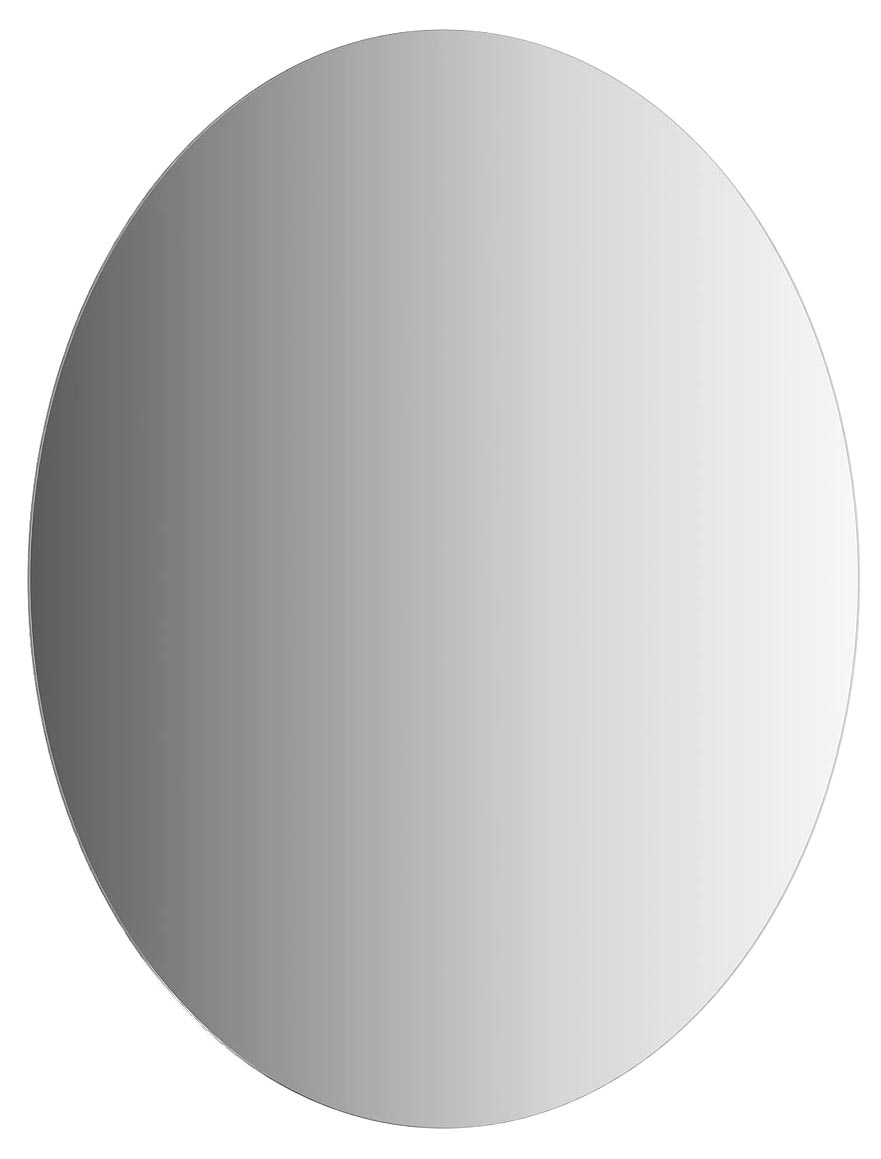 Evoform Primary BY0026 Зеркало овальное 400x500 шлифованная кромка