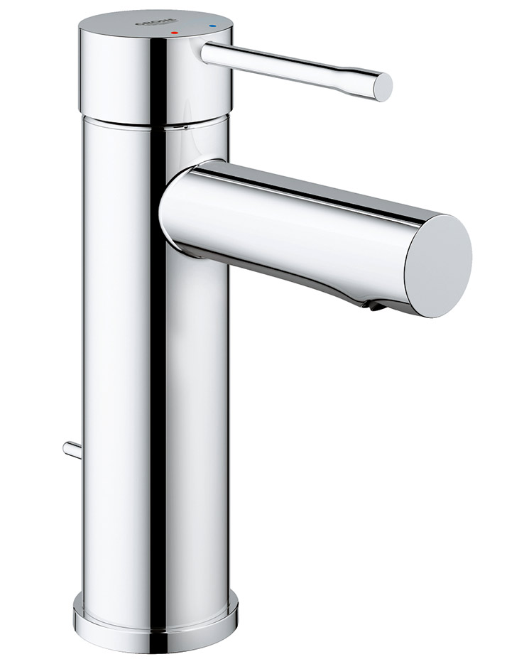 Grohe Essence+ 32898 001 Смеситель для раковины с донным клапаном (S-Size)