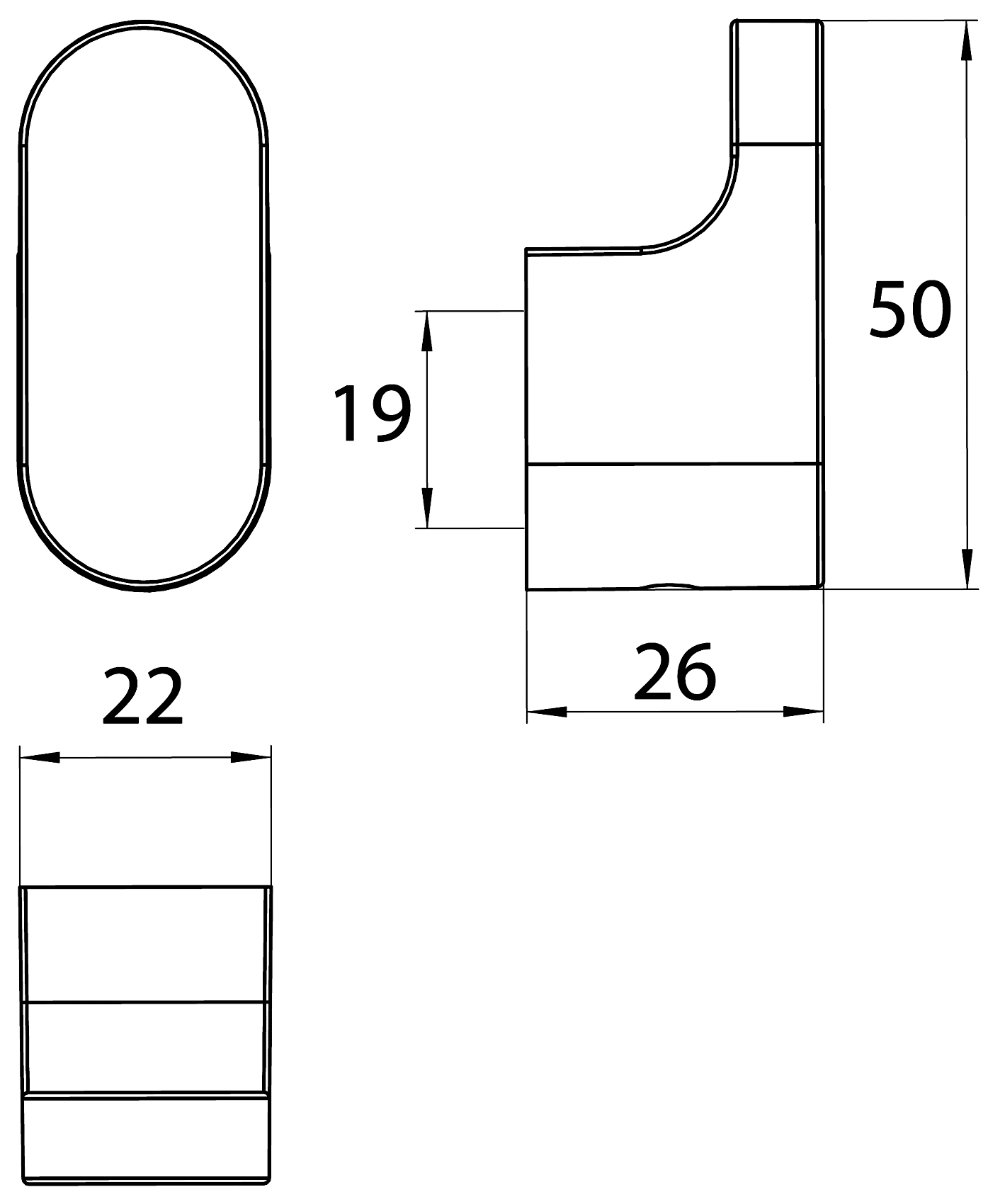 EMCO Flow 2775 001 00 Крючок