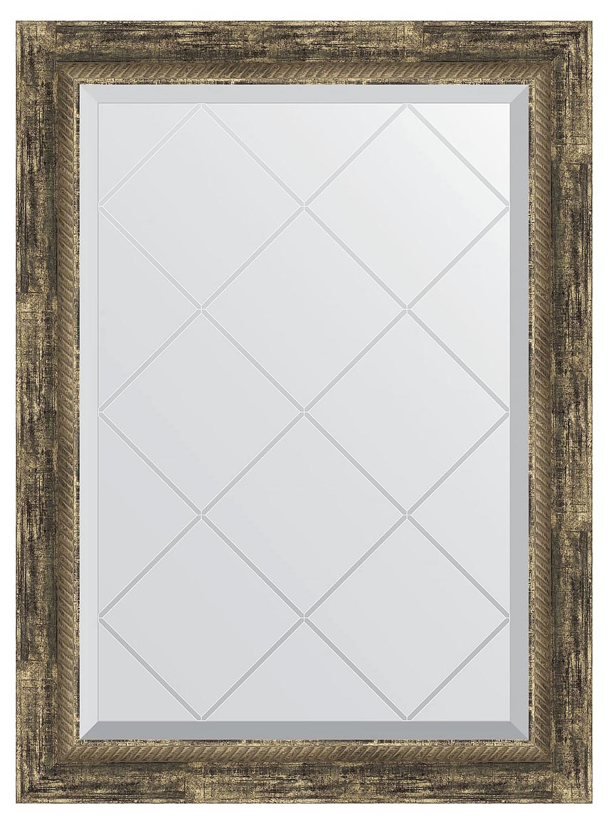 Evoform Exclusive-G BY4092 Зеркало с гравировкой в багетной раме 63x86