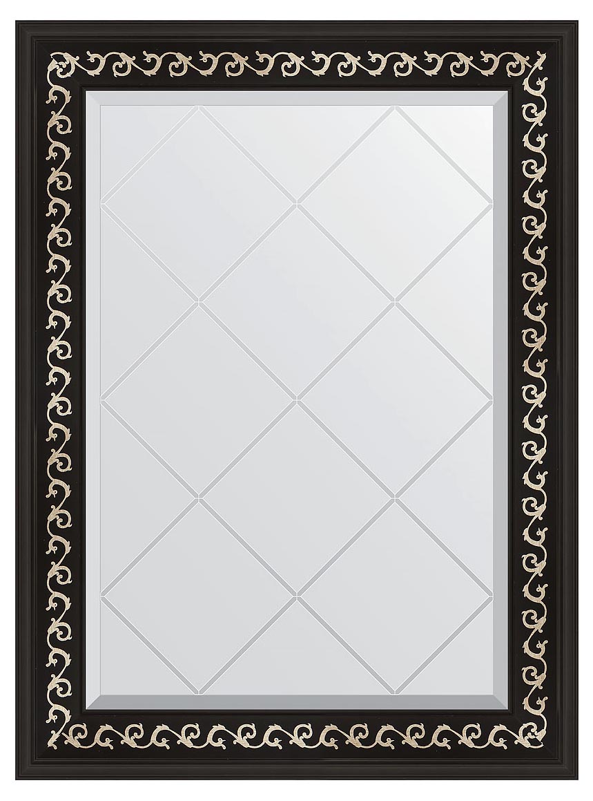 Evoform Exclusive-G BY4096 Зеркало с гравировкой в багетной раме 65x87