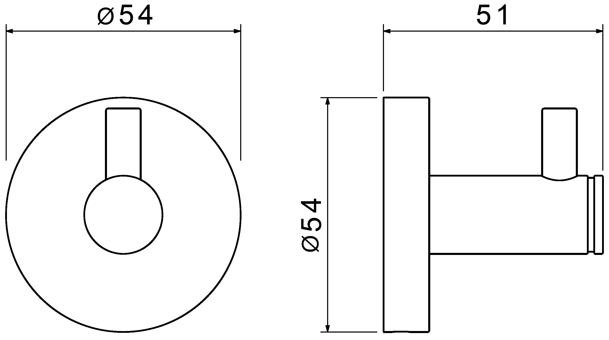 Schein Kahlo 9111BM Крючок (чёрный)