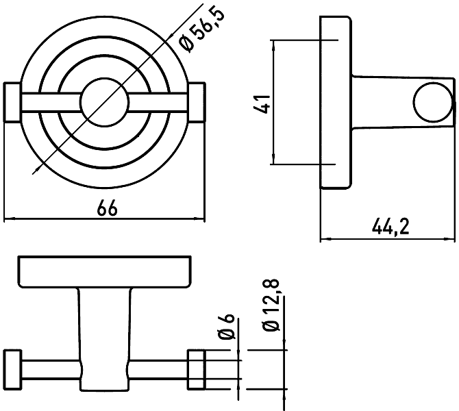 EMCO Polo 0775 001 02  Крючок 2-ой