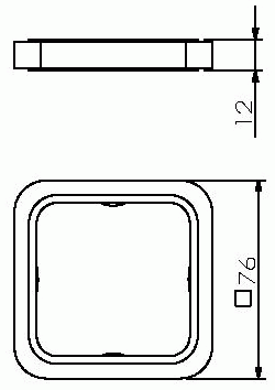 Langberger Melvin 32013A-01-00 Держатель одинарный настольный