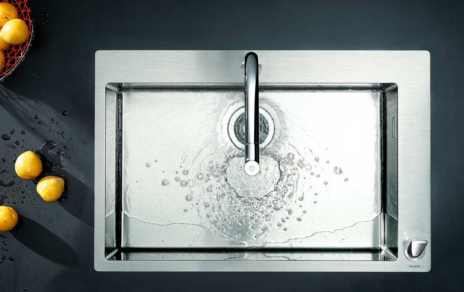 Hansgrohe C71-F660-08 43202000  Кухонная мойка 760x500 со смесителем