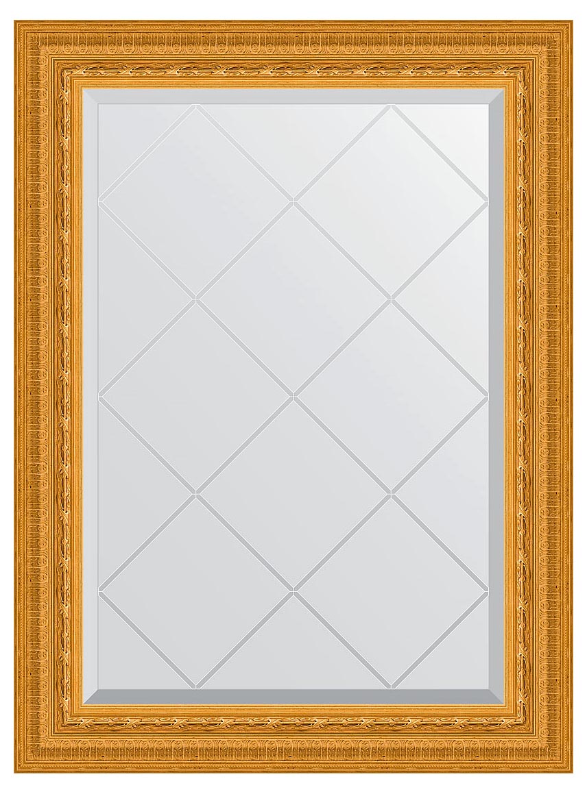 Evoform Exclusive-G BY4095 Зеркало с гравировкой в багетной раме 65x87