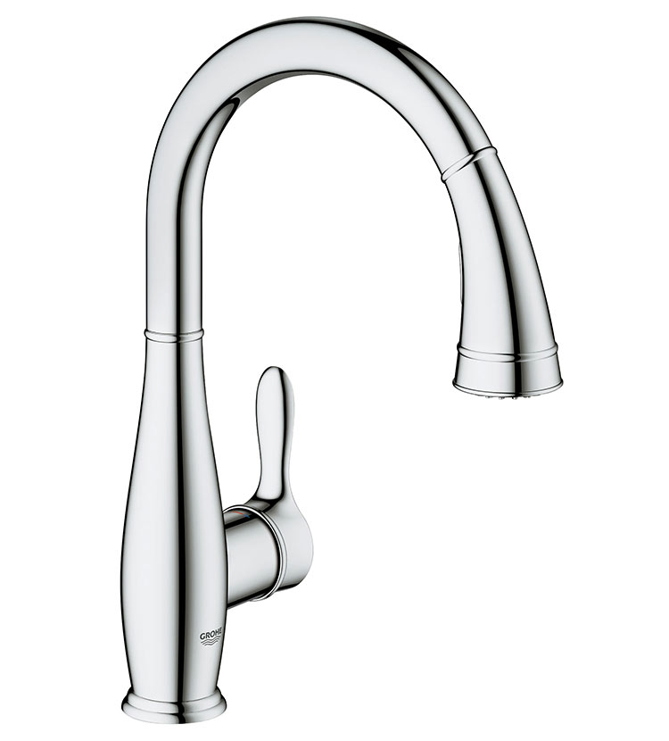 Grohe Parkfield 30215 001 Смеситель кухонный с выдвижным душем