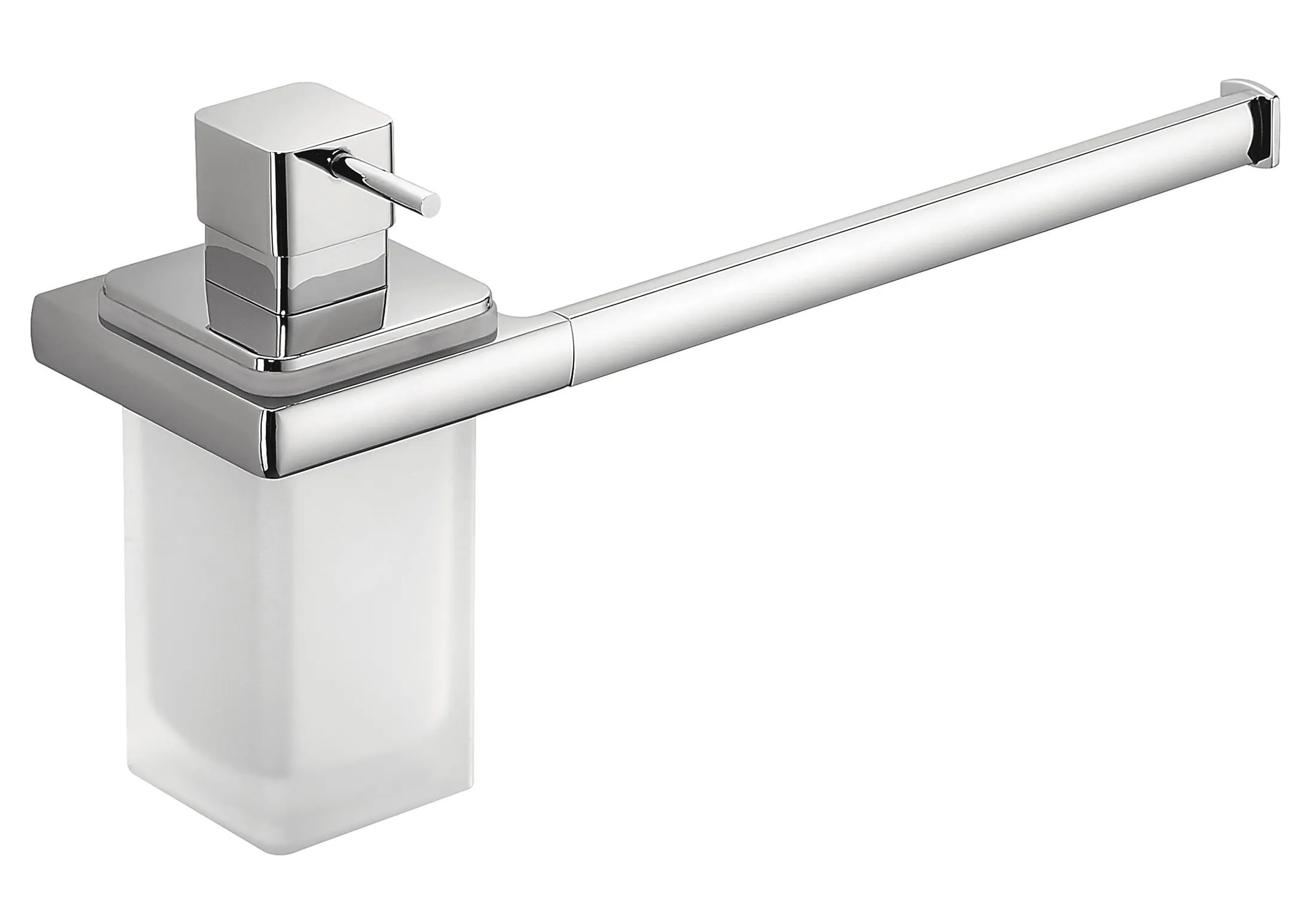 Colombo lulu B6274 Полотенцедержатель 32 см с диспенсером (хром)