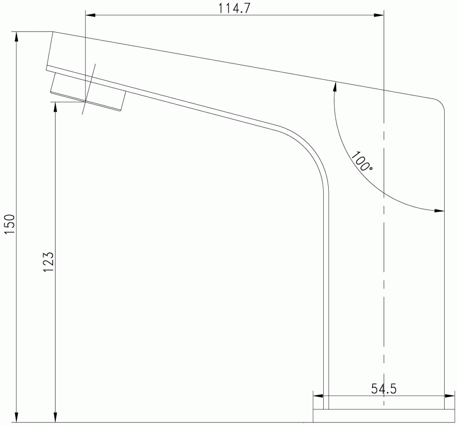 Lemark Project LM4650CE Смеситель для раковины электронный