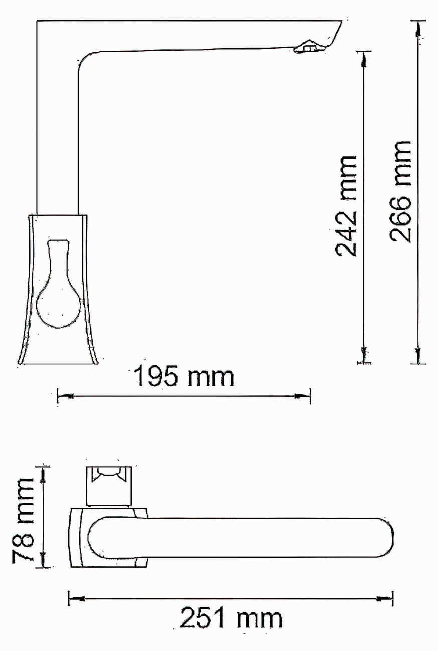 WasserKraft Berkel 4807 Смеситель для кухни