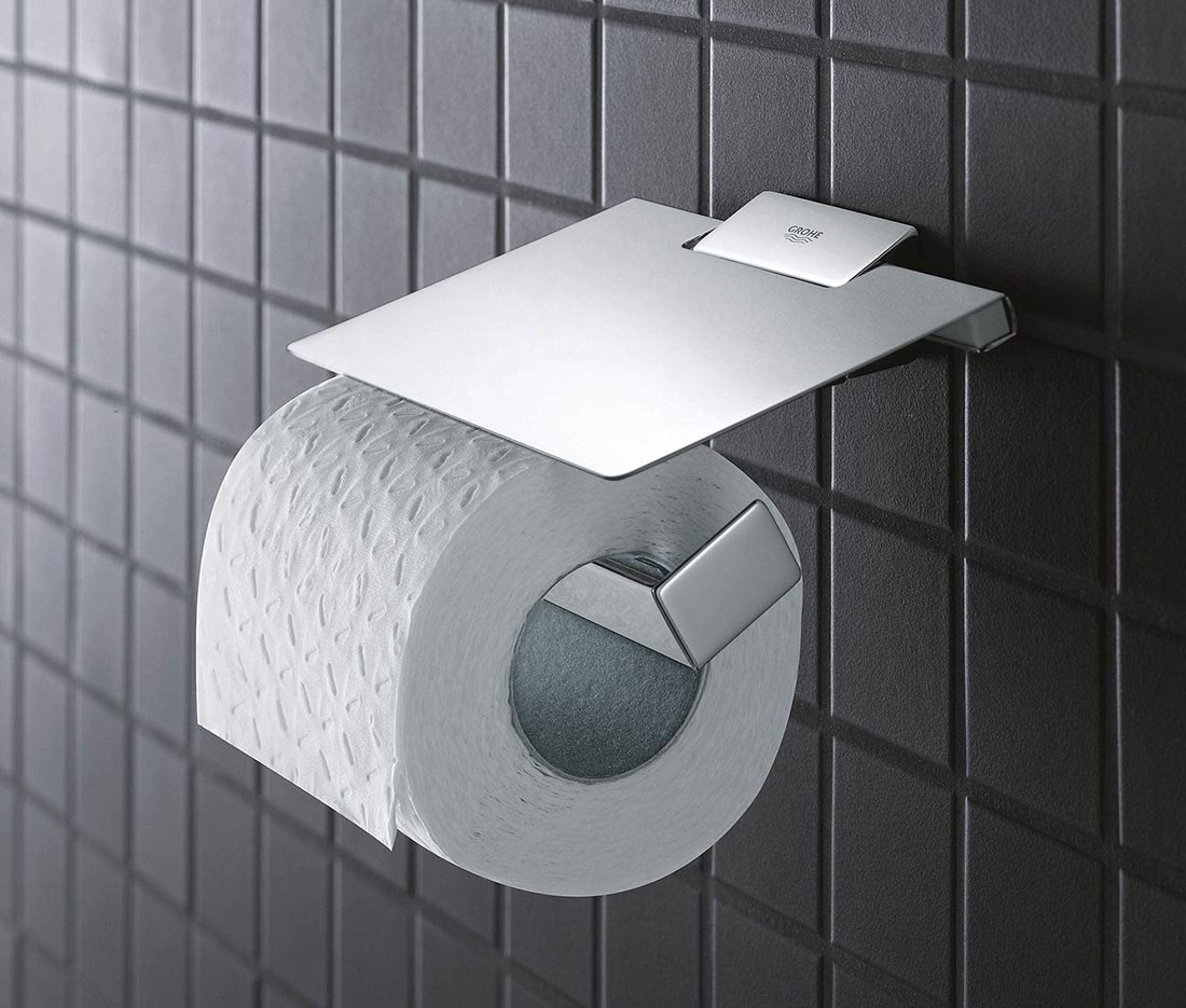 Grohe Selection Cube 40781 000 Держатель туалетной бумаги с крышкой